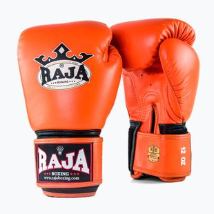 Boxerské rukavice RAJA BOXING Single Standard zGenuine Leather orange