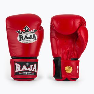 Boxerské rukavice RAJA BOXING Single Standard Genuine Leather red