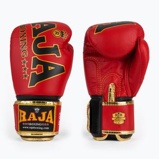 Boxerské rukavice RAJA BOXING Origin Standard Genuine Leather red