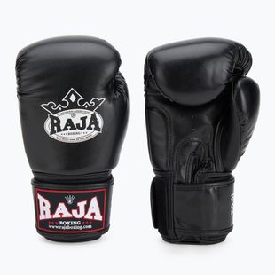 Boxerské rukavice RAJA BOXING Single Semi Leather black
