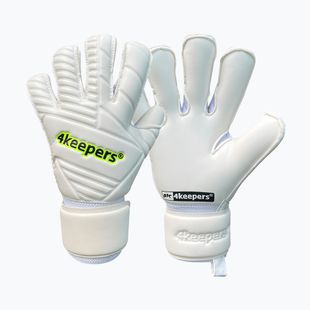 Detské brankárske rukavice 4keepers Retro 42 RF2G Jr white