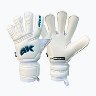 Detské brankárske rukavice 4keepers Champ Aq Contact VII RF2G Jr white