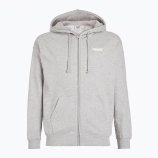 Pánska mikina PROSTO Hoodie Logo Zip gray