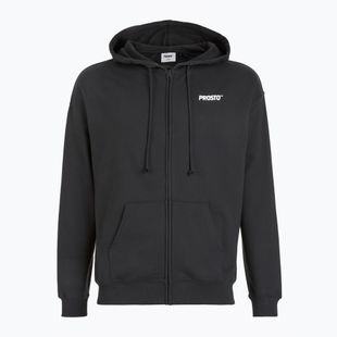 Pánska mikina PROSTO Hoodie Logo Zip black