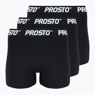 Pánske boxerky PROSTO KL252MACC 3 páry black