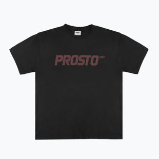 Pánske tričko PROSTO Big Logo washed black