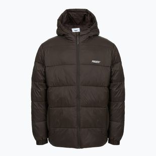 Pánska zimná bunda PROST Puffer dark brown