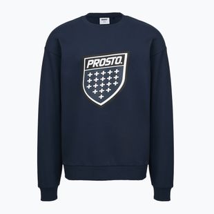 Pánska mikina PROSTO Big Shield Crewneck navy