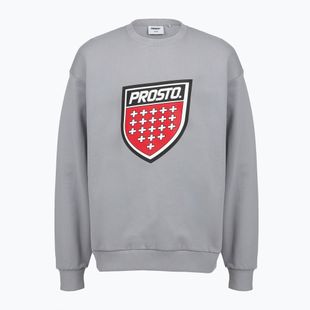 Pánska mikina PROSTO Big Shield Crewneck gray