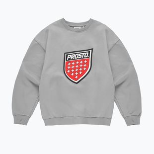 Pánska mikina PROSTO Big Shield Crewneck gray