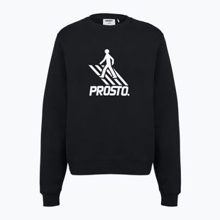 Pánska mikina PROSTO Crossing Crewneck black