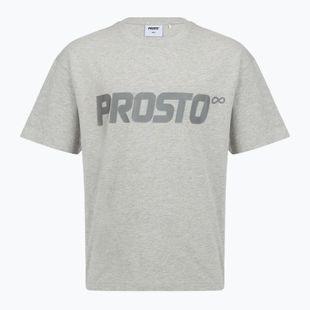 Pánske tričko PROSTO Big Log grey/melange