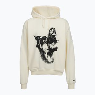 Pánska mikina PROSTO Hoodie Bark off white