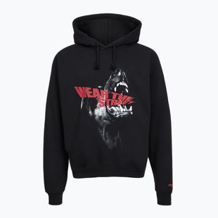 Pánska mikina PROSTO Hoodie Bark black
