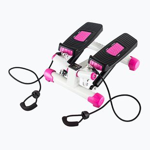 HMS diagonálny stepper S3033 biely/ružový