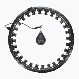 Hulahop so záložkami a závažiami HMS HHW12 čierny 17-44-526