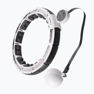 Hula hop so závažím a počítadlom HMS HHM16 biela