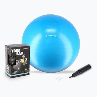HMS gymnastická lopta YB01 New 75 cm azure