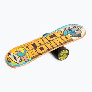 Balančná doska s valčekom Trickboard Classic Pixel farebná TB-1774