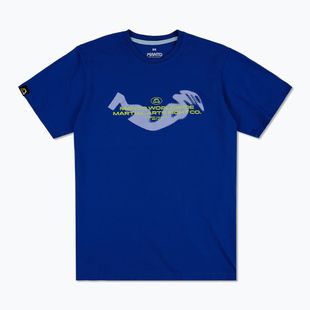 Tričko MANTO Halftone tmavo modrá