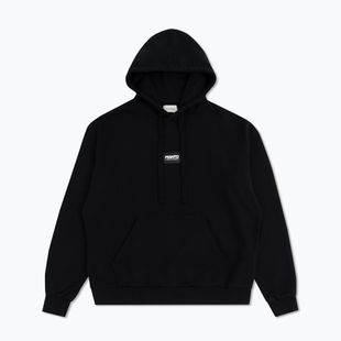Pánska mikina MANTO Label 25 Regular Hoody black