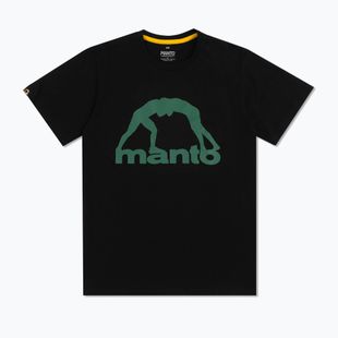 Pánske tričko MANTO Vibe 25 black/green