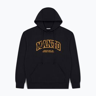 Pánska mikina MANTO Varsity 26 Hoody black