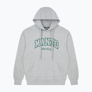 Pánska mikina MANTO Varsity 26 Hoody melange