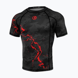 Pánsky rashguard Octagon Legion Premium marble/camo red
