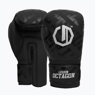 Boxerské rukavice Octagon Legion Eclipse black/silver