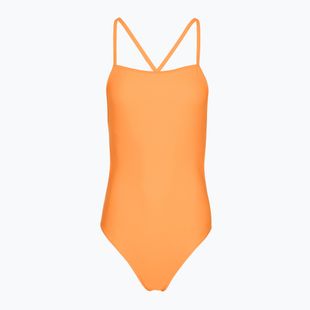 Dámske jednodielne plavky Clap Dwuwarstwowy Wiązany summer orange