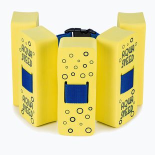 Detský plávací pás AQUA-SPEED Kiddie II Octopus žltý 538