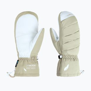 Dámske lyžiarske rukavice Viking Ogama Ski beige