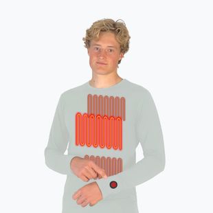 Vyhrievaná mikina Glovii GJ1G sivá