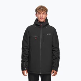 Pánska lyžiarska bunda Alpinus Causses black