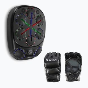 Elektronický boxérsky terč + rukavice HMS TB10 black