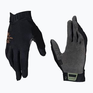 Dámske cyklistické rukavice Leatt MTB 1.0 GripR stealth