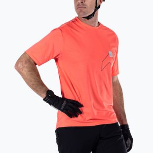 Pánsky cyklistický dres Leatt MTB Trail 1.0 X-Flow neon