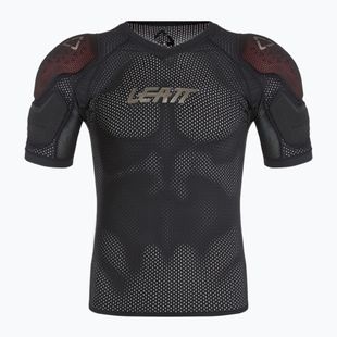 Pánsky cyklistický dres Leatt 3DF AirFit Lite Evo Sholder čierny