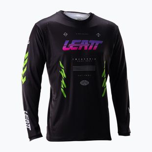 Pánsky cyklistický dres longsleeve Leatt MTB Gravity 4.0 race black