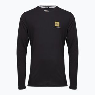 Pánsky cyklistický dres longsleeve Leatt MTB Gravity 3.0 ghost black