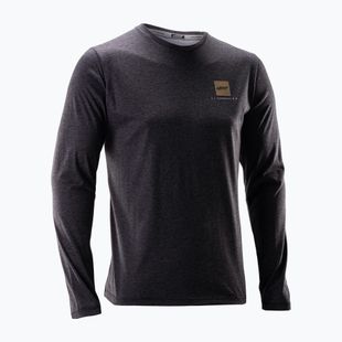 Pánsky cyklistický dres longsleeve Leatt MTB Gravity 3.0 ghost black