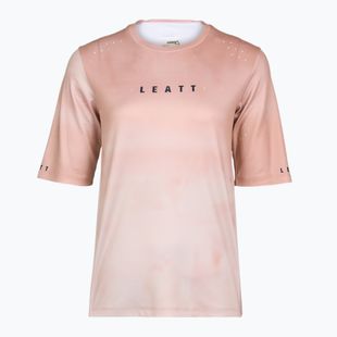 Dámsky cyklistický dres Leatt MTB Gravity 4.0 dusty pink
