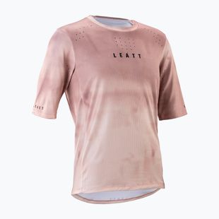 Dámsky cyklistický dres Leatt MTB Gravity 4.0 dusty pink