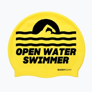 Plavecká čiapka BuddySwim OWS Silicone yellow