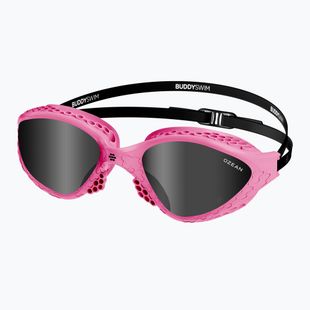 Plavecké okuliare BuddySwim Ozean pink/black/smoke