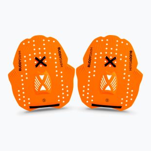 Pádla na plávanie BuddySwim Power Paddle orange