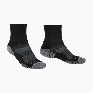 Pánske ponožky Bridgedale Lightweight Merino Performance 3/4 Crew Original black/silver