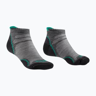 Dámske trekingové ponožky Bridgedale Hike Ultralight Merino Performance Low mid grey/surf