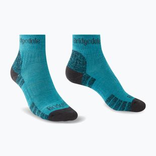 Dámske ponožky Bridgedale Hike Lightweight Performance Ankle turquoise/navy